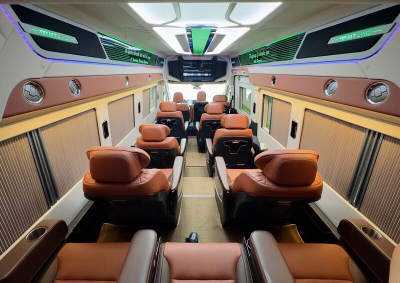 Nội thất xe Limo